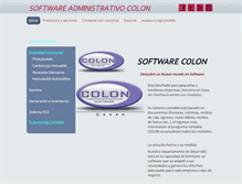 Tablet Screenshot of colonsoft.com